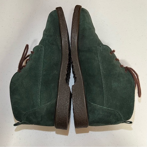 Eddie Bauer Green Suede Booties | Ankle Boots - Picture 6 of 12
